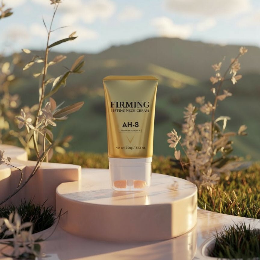 Creme com rolo reafirmante para queixo, pescoço e papada ah-8 3 em 1  - FIRMAX™